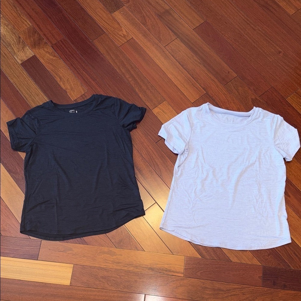 Women’s Jockey Dark Gray and Lilac T-Shirts